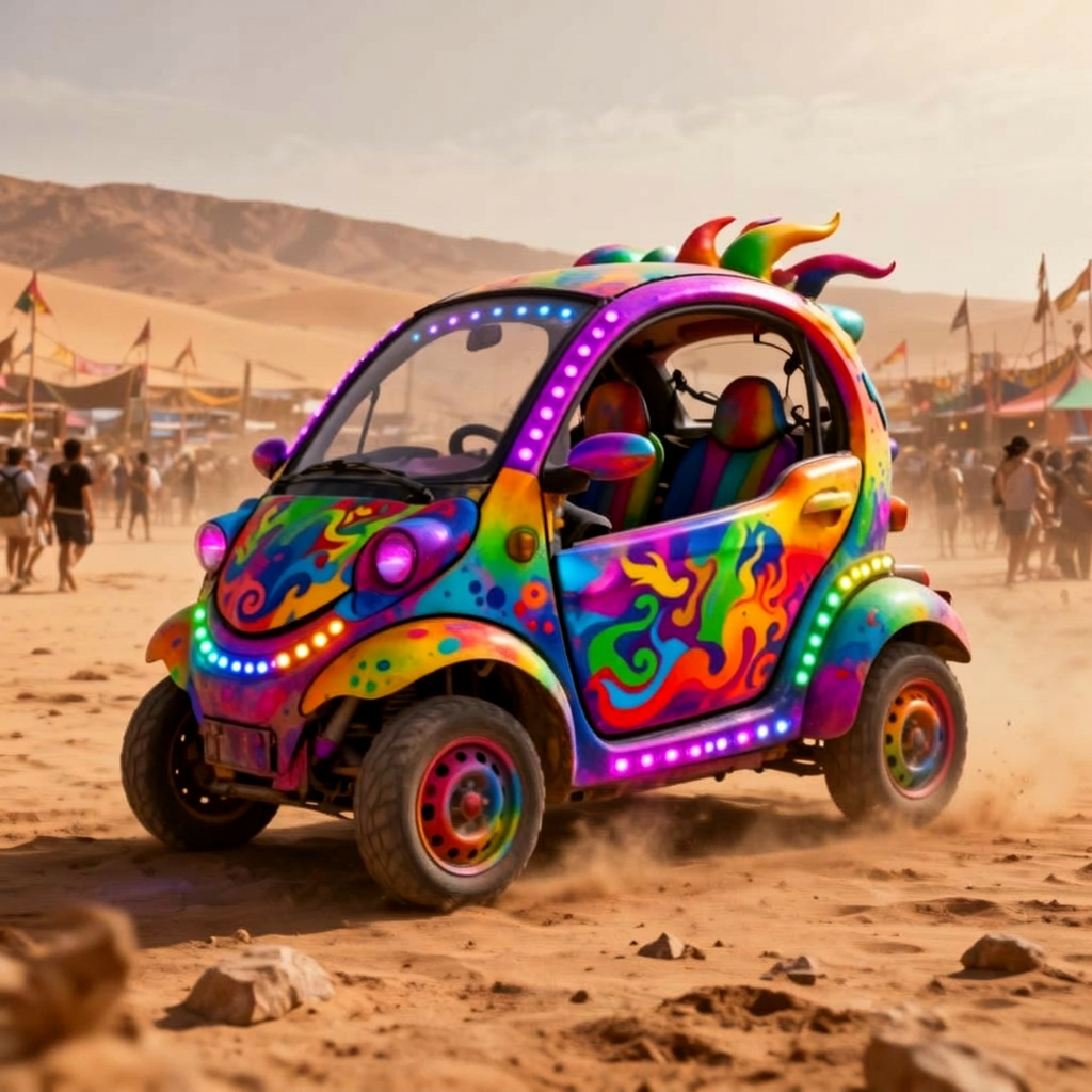 Dust Mite mutant vehicle by Rambazamba Industries
