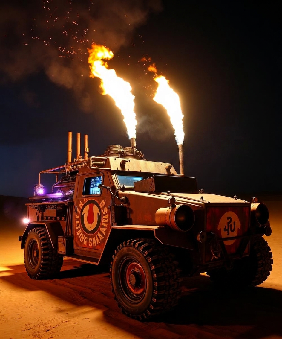 RAMBO mutant vehicle by Rambazamba Industries