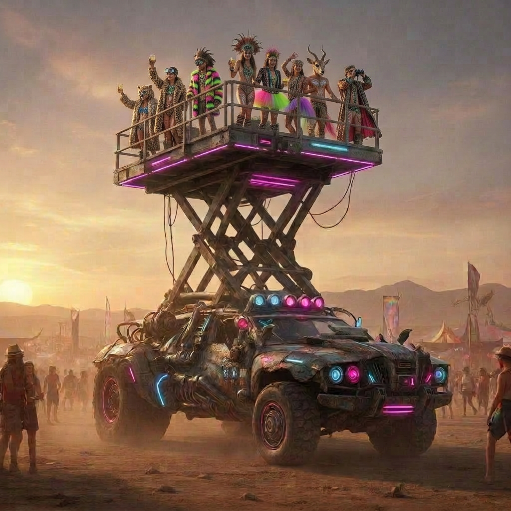 Sky Lifter mutant vehicle by Rambazamba Industries