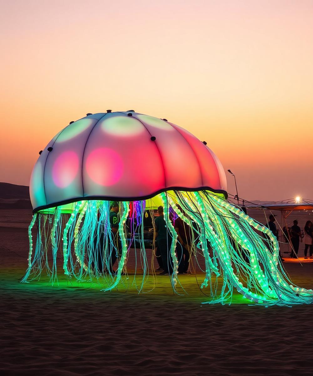 Neon Medusa mutant vehicle by Rambazamba Industries